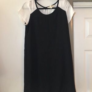 Black and White Mini Dress